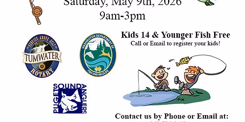 Bob's Kids Fishing Day and Family Fun Fair at Columbus Park Olympia Wa