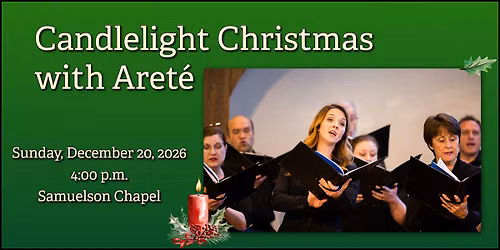 Candlelight Christmas with Aret\u00e9