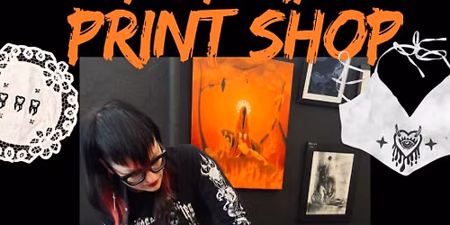Pop Up Print Shop with Goblin Death Cult at Oktober\u2019s 