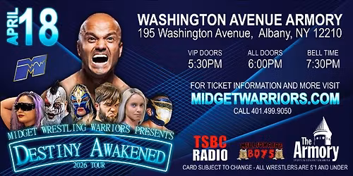 Midget Wrestling Warriors "Destiny Awakened" Tour
