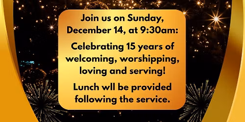 Spirit of Joy's 15th Anniversary Celebration