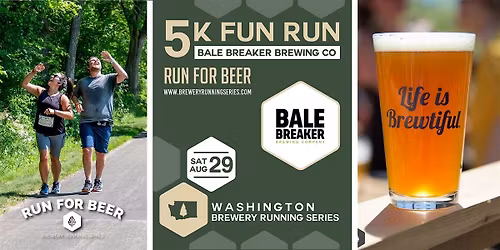 5k Beer Run x Bale Breaker Brewing| 2026 WA Brewery Running Series