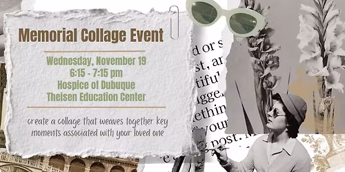 Memorial Art Collage Program