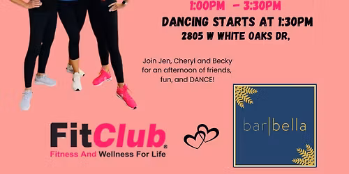 Party in Pink!! Zumba Style on the patio at Bar Bella!!