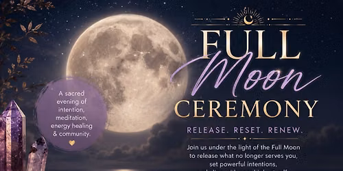 Full Moon Ceremony with Melissa