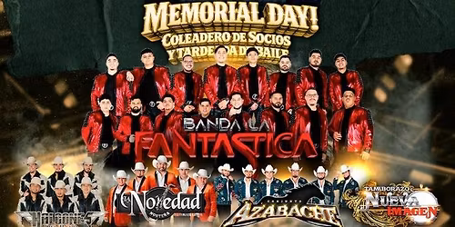 BANDA LA FANTASTICA, CONJUNTO AZABACHE & MAS