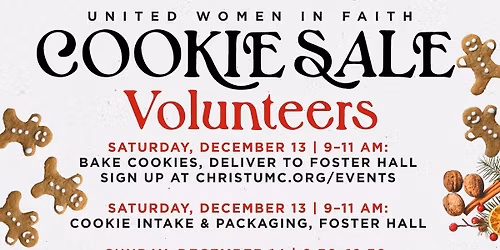 UWF Cookie Sale Volunteers Needed