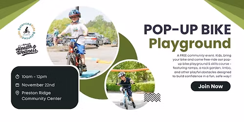 Pop-Up Bike Playground 