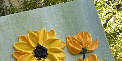 Sunflower Texture Art Workshop | 5th September 11Am- 1Pm PST