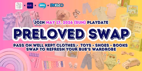 Preloved Swap + Playdate @ Artground Goodman Arts Centre