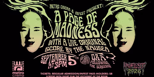 A Page of Madness (1926) with The Nausea