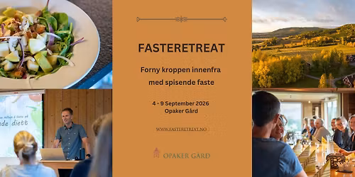 Fasteretreat - h\u00f8sten 2026