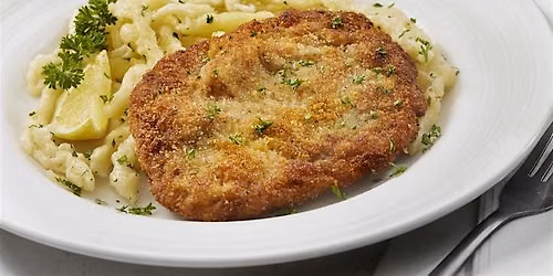 German Comforts: Schnitzel and Spatzel