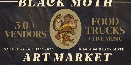 BLACK MOTH ART MARKET 2026