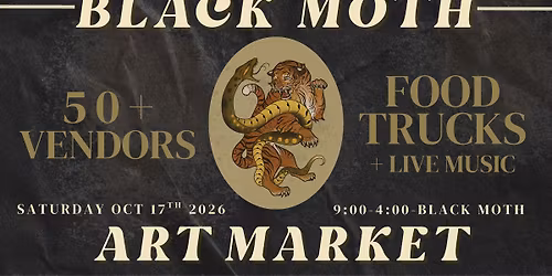 BLACK MOTH ART MARKET 2026