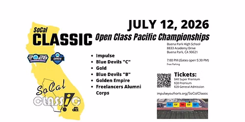 SoCal Classic: DCI Open Class Pacific Championships
