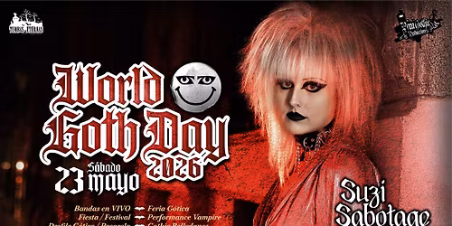 SUZI SABOTAGE EN LIMA \/ WORLD GOTH DAY (LIMA, PER\u00d9)