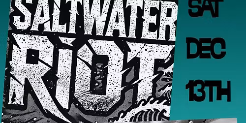 Saltwater RIOT at Anthony D's