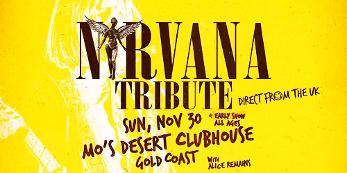 Nirvana tribute (UK) | You Pick the Setlist | Gold Coast, Mo's Desert Club