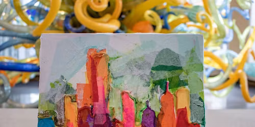 Drop-In Art: Wikki Stix Cityscapes