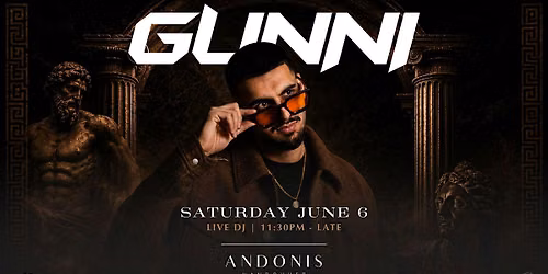 GUNNI X ANDONIS VANCOUVER | SAT. JUNE 6