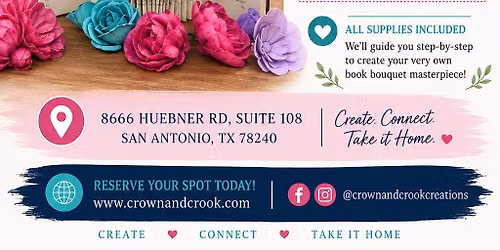 The Book Bouquet Workshop