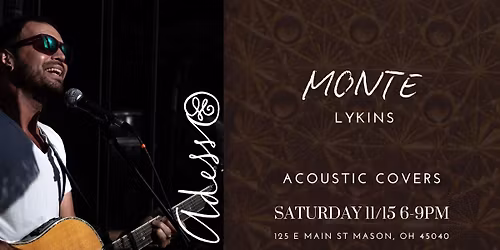 Monte Lykins-LIVE Acoustic Rock
