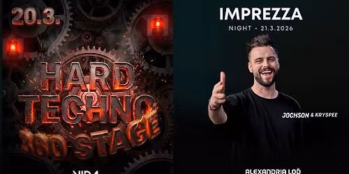 NIDA 360 STAGE HARD TECHNO \/ Alexandria Lo\u010f \/ 20.3.2026