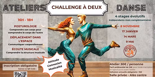 Atelier danse - Challenge \u00e0 2