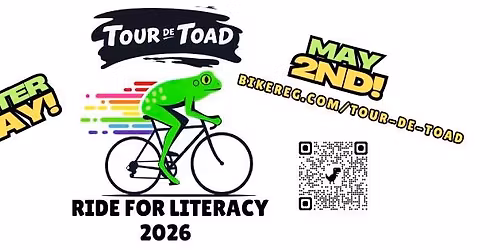 Tour de Toad Ride for Literacy 2026