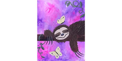 Sleepy Sloth - Paint and Sip in Phoenix | Classpop!\u2122