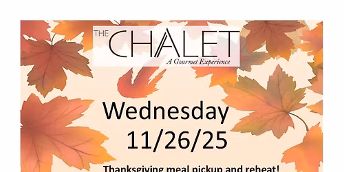 Thanksgiving heat and serve