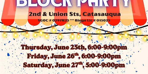 St. Mary's Block Party