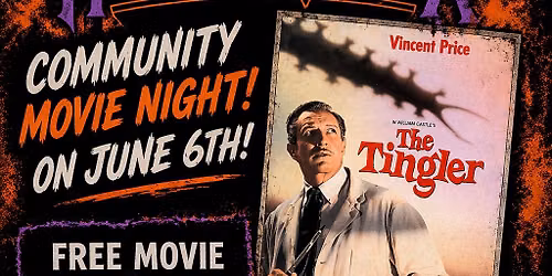 \ud83c\udfac FREE COMMUNITY MOVIE NIGHT AT AMERICAN HORRORPLEX! \ud83c\udfac
