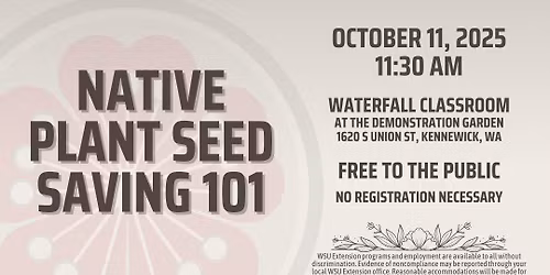 Native Plant Seed Saving 101