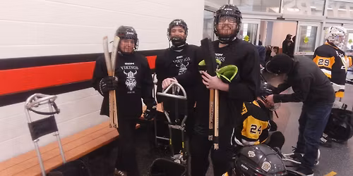 York Vikings Sled Hockey open practice