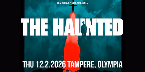 The Haunted (SWE), to 12.2.2026 Tampere, Olympia