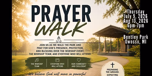 Prayer Walk - Aug 2026
