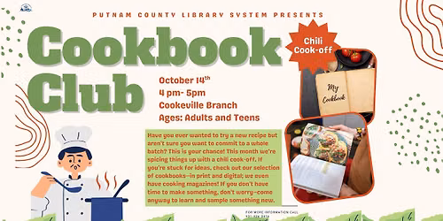 Cookbook Club - Chili Cook-off