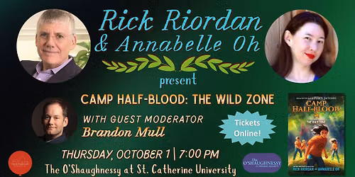Rick Riordan & Annabelle Oh, CAMP HALF-BLOOD: THE WILD ZONE