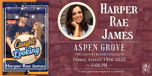 Harper Rae James Live at Tattered Cover Aspen Grove