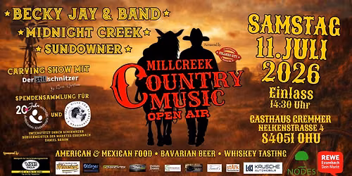 2.Millcreek Country Music - Open Air