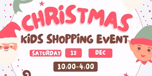 Kids Christmas Shopping Event 