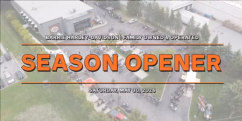 Barrie Harley-Davidson Season Opener 2026