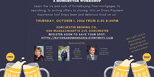 Buyers & Brews: A Homebuyer Workshop
