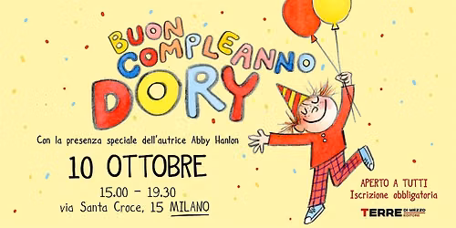 La festa di Dory Fantasmagorica! Con l\u2019autrice Abby Hanlon
