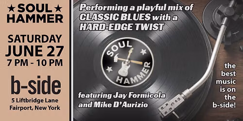SOUL HAMMER at Fairport B-Side