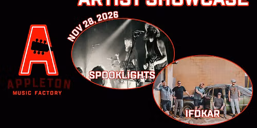 Spooklights and Ifdakar Live at Appleton Music Factory
