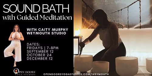 Sound Bath with Guided Meditation