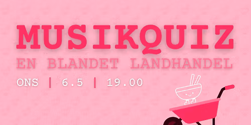MUSIKQUIZ - En blandet landhandel